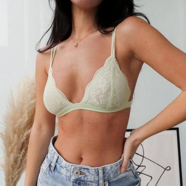 Bralette Lace Triangle Ropa Interior