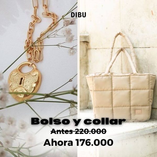 Combo Tote Bag y Collar Pandora