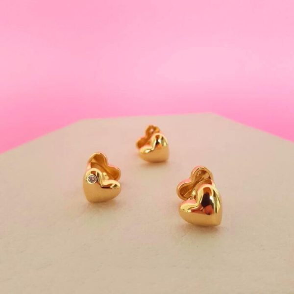 Aretes Earcuff Corazón